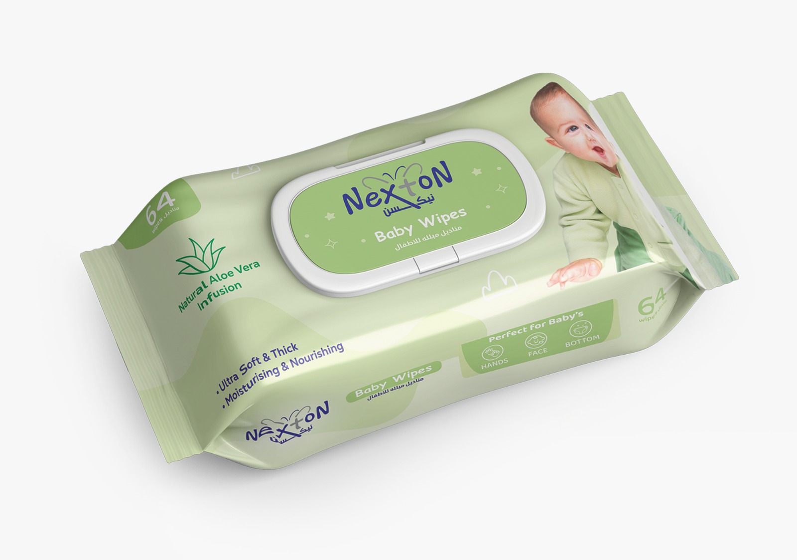 Aloe vera baby wipes